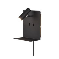 applique da parete trio element nero [222570232]