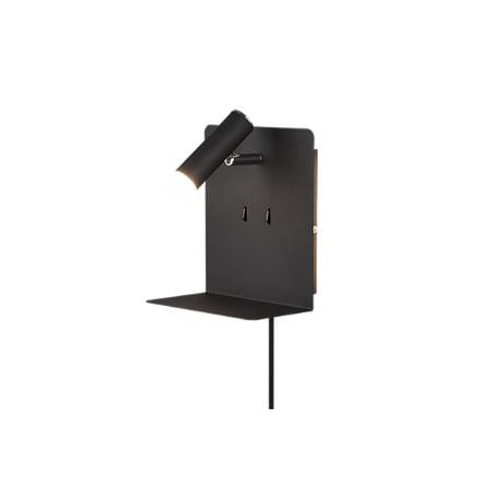 applique da parete trio element nero [222570232]