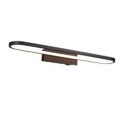 applique da parete trio gianni 22w 2700lm nero opaco [283779132]