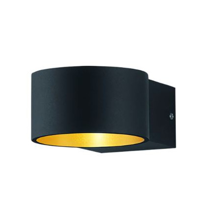 applique da parete trio lacapo 430lm 4.3w nero opaco [223410132]