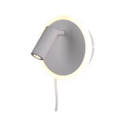 applique da parete trio jordan bianco opaco [229210231]