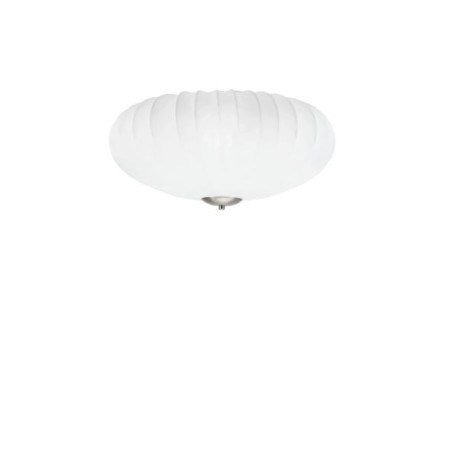 plafoniera markslojd mist 3xe27 25w ip20 bianco [107939]