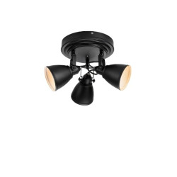 plafoniera markslojd fjallbacka 3xg9 20w ip44 nero [108081]