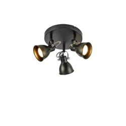 plafoniera markslojd mion 3xgu10 7w ip20 nero [108847]