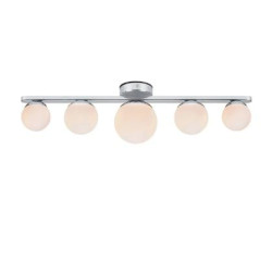 plafoniera markslojd puro 5xg9 20w ip44 cromo [108066]