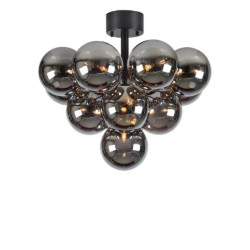 plafoniera markslojd merlot 13xg9 18w ip20 fumo-nero [108845]