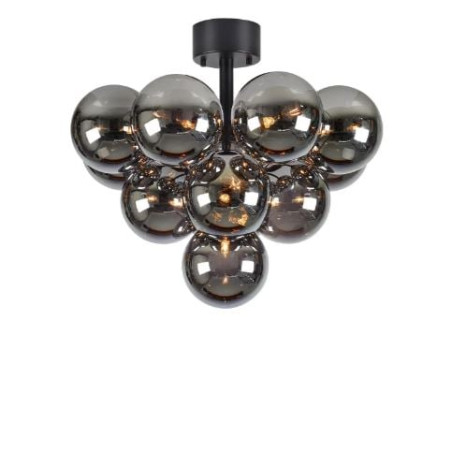 plafoniera markslojd merlot 13xg9 18w ip20 fumo-nero [108845]