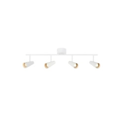 plafoniera markslojd crest 4xgu10 7w ip20 bianco [108201]