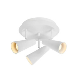 plafoniera markslojd crest rotondo 3xgu10 7w ip20 bianco [108203]