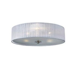 plafoniera markslojd byske e14 40w ip20 bianco e satinato [104883]