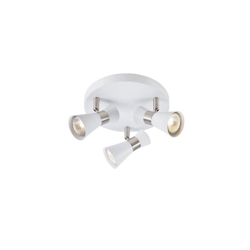 plafoniera markslojd folie 3xgu10 7w ip20 bianco [108628]