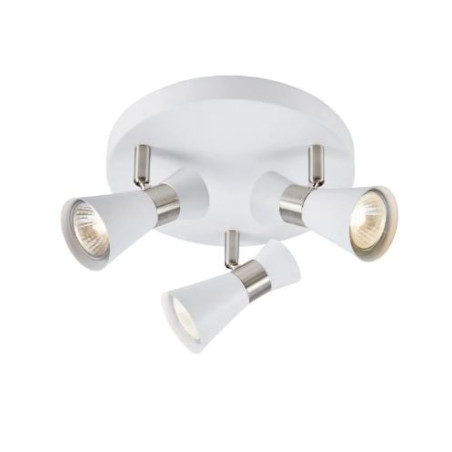 plafoniera markslojd folie 3xgu10 7w ip20 bianco [108628]