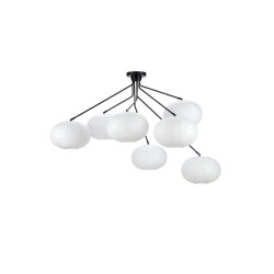 plafoniera markslojd galaxy 7xe14 15w ip20 bianco [108216]