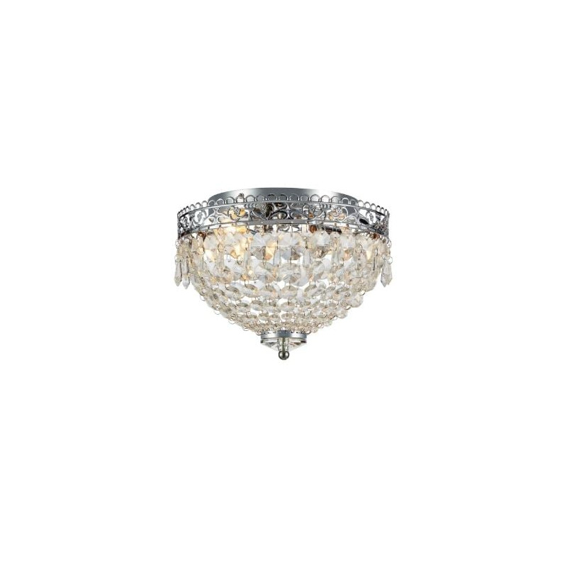 plafoniera markslojd joline 2xe14 40w ip21 cromo [108423]