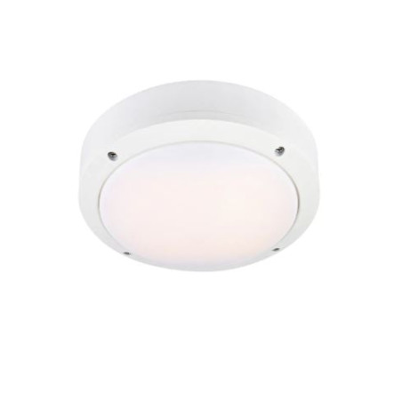 plafoniera esterna markslojd luna 10w 3000k ip44 classe e bianco