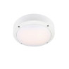 plafoniera esterna markslojd luna 10w 3000k ip44 classe e bianco