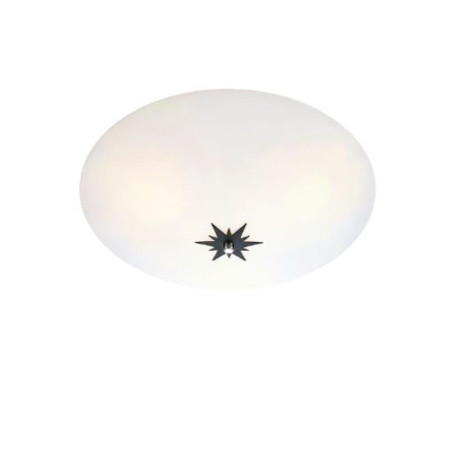 plafoniera markslojd rose 2xe14 18w ip20 43cm bianco [108208]