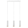 lampada da soffitto markslojd costilla 3xgu10 ip20 7w bianca [108466]