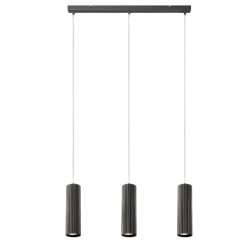 lampada da soffitto a led markslojd costilla gu10 ip20 7w 230v grigio