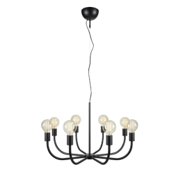 lampada da soffitto a led markslojd amistoso e27 ip20 40w 230v 8luci