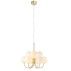 lampada da soffitto a led markslojd bianco g9 ip20 20w 230v bianco/oro