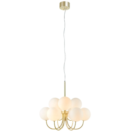 lampada da soffitto a led markslojd bianco g9 ip20 20w 230v bianco/oro