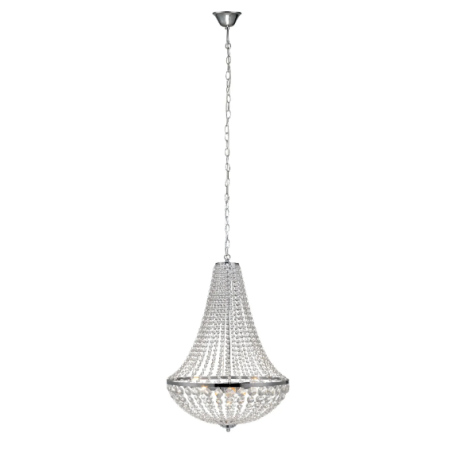 lampadario a led markslojd granso e14 ip20 40w 230v 50cm cromato