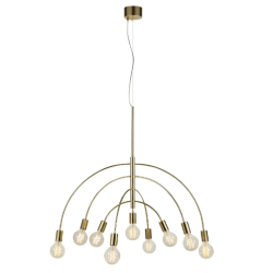 lampada da soffitto a led markslojd lavello e27 ip20 40w 230v ottone