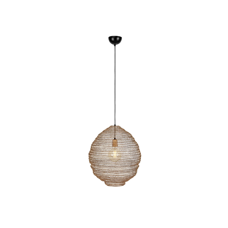 lampada da soffitto a led markslojd e27 ip20 40w 230v tazza oro [108773]