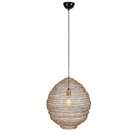 lampada da soffitto a led markslojd e27 ip20 40w 230v tazza oro [108773]