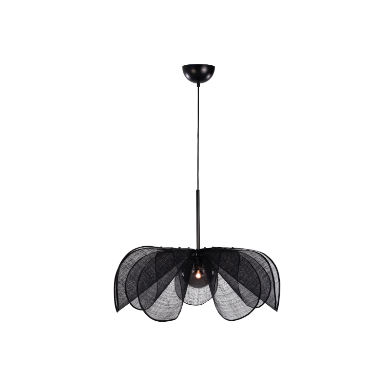 lampada da soffitto markslojd styrka e27 ip20 230v 40w 75cm nera