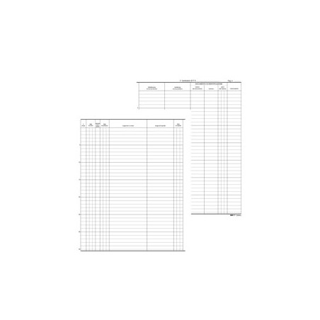 Registro persone alloggiate edipro 31x24.5cm 46 pagine e2846 [e2846]