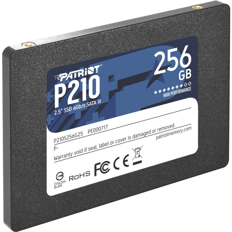 ssd 256gb patriot 400/500 p210 sa3 [p210s256g25]