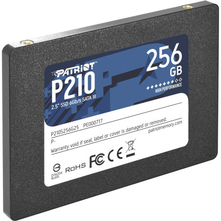 ssd 256gb patriot 400/500 p210 sa3 [p210s256g25]