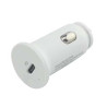 alimentatore da auto usb-c pd da 20w bianco