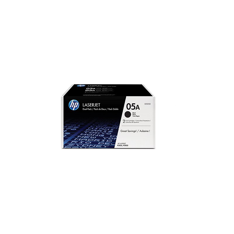Toner hp 2 pz. nr. 05a [ce505d]