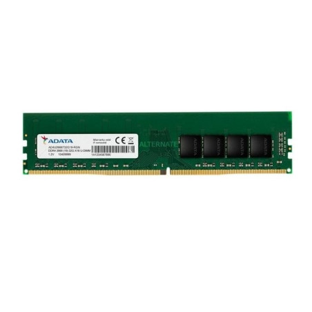 ram dimm ddr4 8gb adata u 2666 cl19 [ad4u26668g19-sgn]