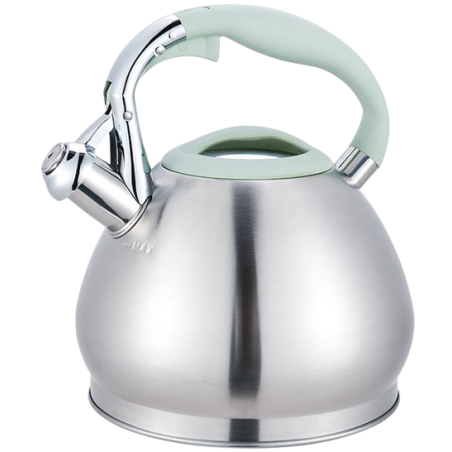 bollitore maestro smaltato in acciaio inox 3l argento [mr-1318]