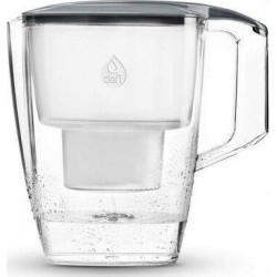 caraffa filtrante dafi acqua filtrata 200l nero trasparente l [poz03156]