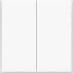 interruttore smart wall switch aqara h1 eu 2 pulsanti bianco [ws-euk04-g]