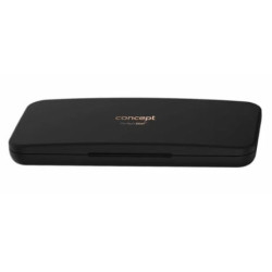 specchio cosmetico concept tascabile con led nero [hpcoelkkz202000]