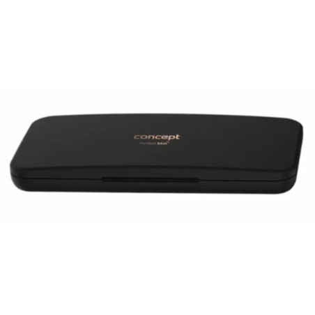 specchio cosmetico concept tascabile con led nero [hpcoelkkz202000]