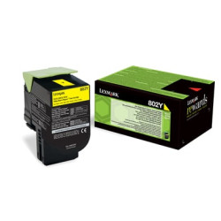 Toner lexmark 802y giallo return program [80c20y0]