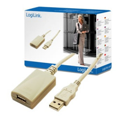repeater cable logilink usb 2.0 st/bu 5.00m [ua0001a]