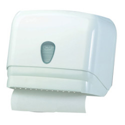 Dispenser asciugamani in rotolo/ fogli bianco mar plast [a60111]