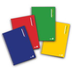 blocco notes spiralato l/lungo 22,3x29,7mm 80gr 1rigo 140fg bm [0112761]