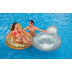 intex 58889 poltrona frost gonfiabile colori assortiti