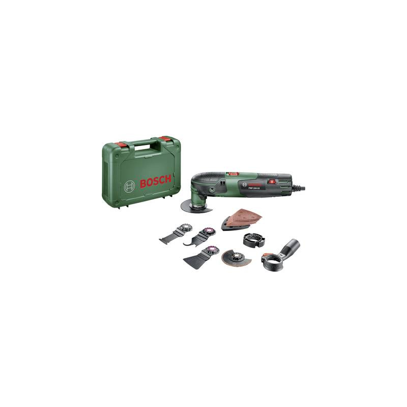 multiutensile elettrico bosch home and garden pmf 220 ce set 0603102001