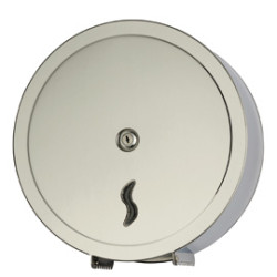 Distributore carta igienica in rotoli maxijumbo 400m in acciaio inox