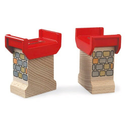 brio 33254 supporti ponte (2 pezzi) [33254]